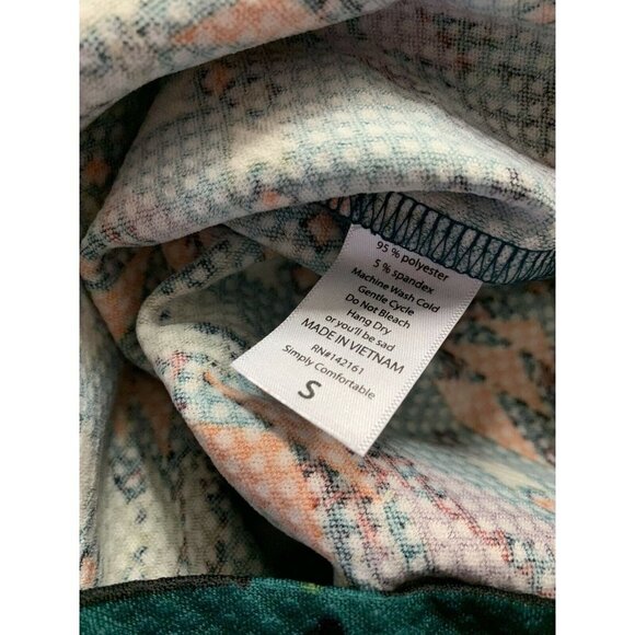 Lularoe Small Cassie Pencil Skirt Stretchy Green - Picture 10 of 10